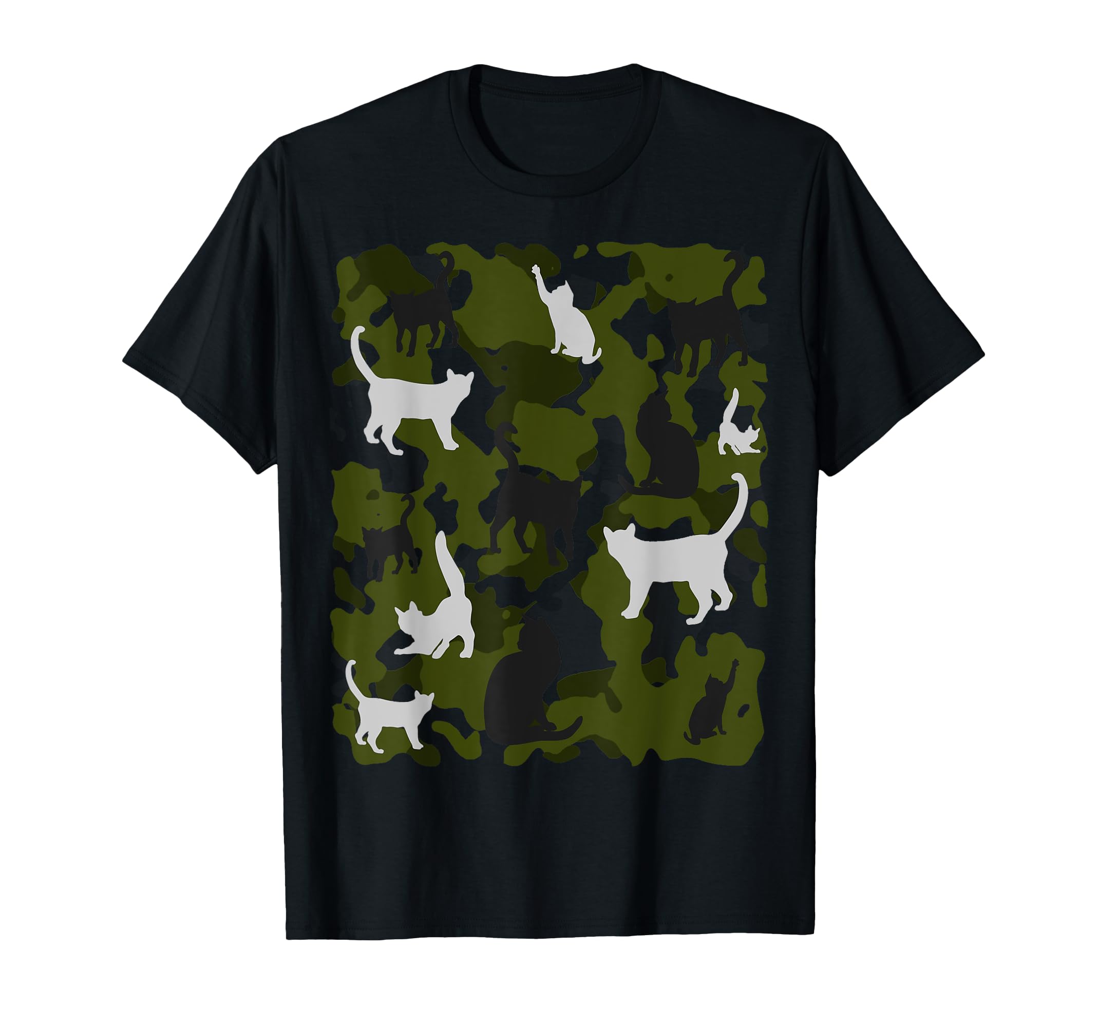 Amazon | 面白い猫のカモフラージュカモフラージュパターン